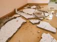 Головне - чиновницькі кишені не намокли: Дощ у Краматорську змив ремонт школи за 11 000 000
