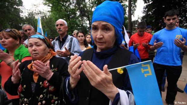 Деякі народи РФ сподівалися, що татари будуть чинити збройний опір. Фото: Рейтерс.