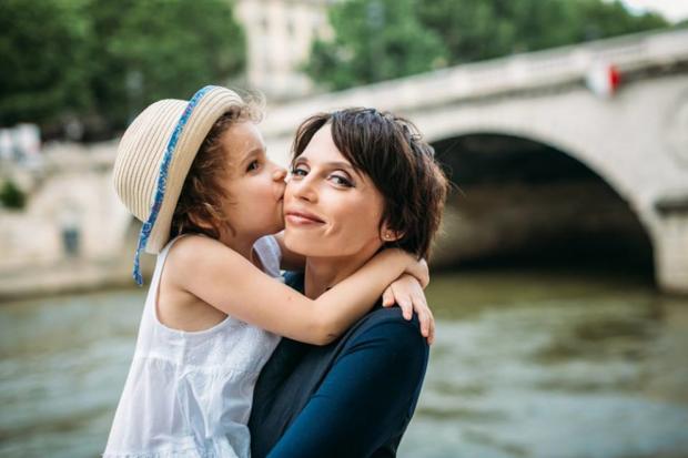 Ірена Карпа із дочкою Корою. Фото: Vogue UA.