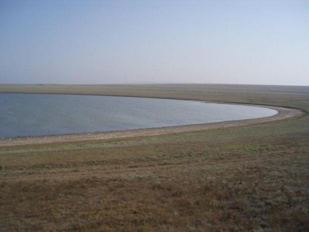 Озеро Ачі у Криму колись. Фото: Вікіпедія.