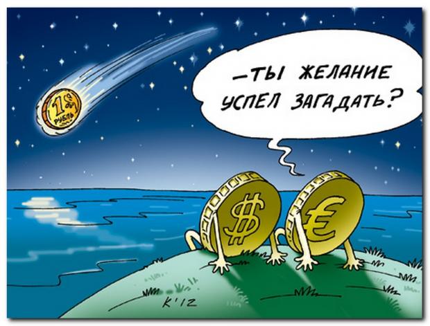 Рубль продовжить падати? Ілюстрація: соцмережі.