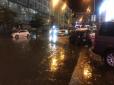 Дощові каналізації так і не почистили: Потужна злива знов затопила Київ, 