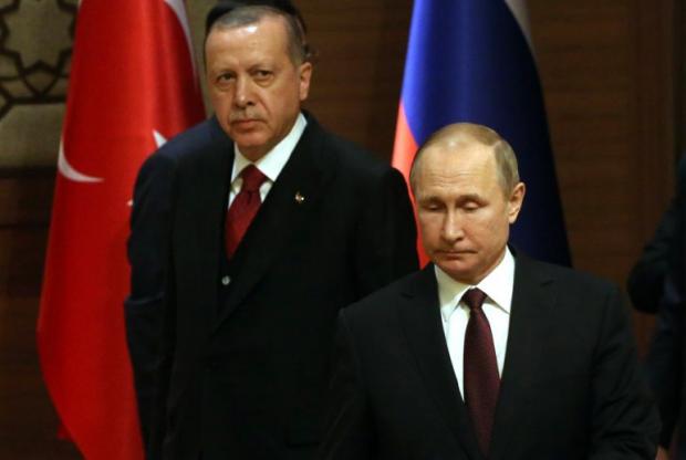 Ердоган знову показав себе хитрішим, ніж Путін. Фото: Getty Images.