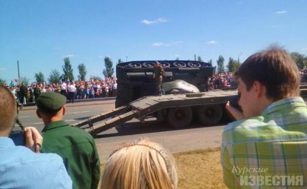 Російські військові знову зганьбилися. Фото: Курские известия.