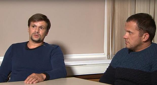 Боширов і Петров мали стежити один за одним. Фото: скріншот з відео.
