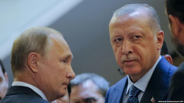 Путін і Ердоган. Фото:Радіо Свобода