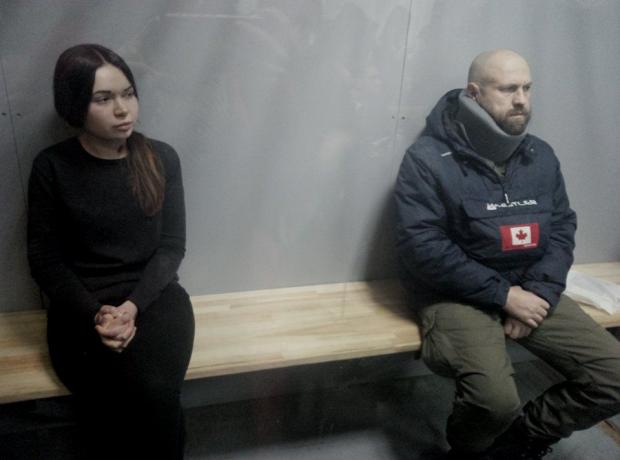 Зайцева і Дронов. Фото:newsroom.kh.ua