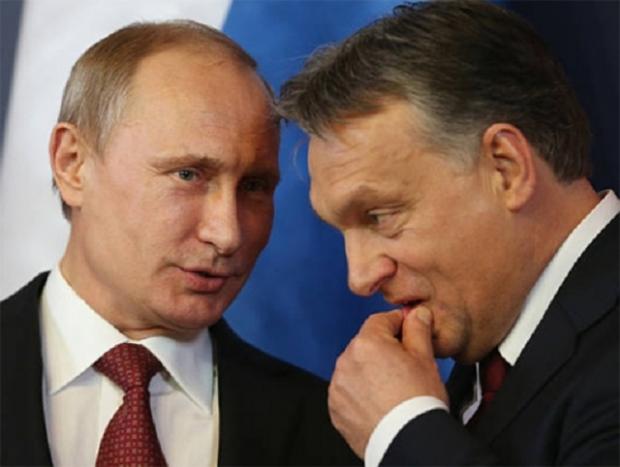 Путін і Орбан. Фото:Антикор