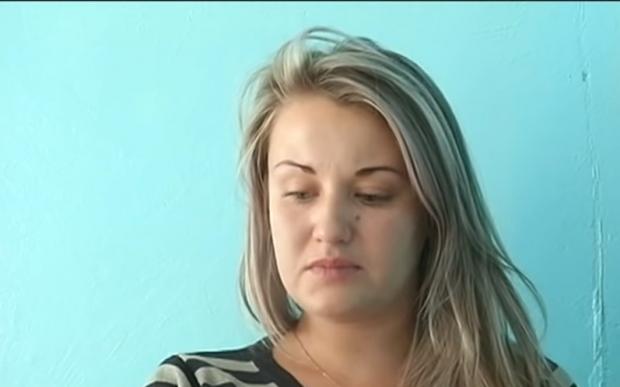 Потерпіла Марина Знахаренко. Фото: скріншот з відео.