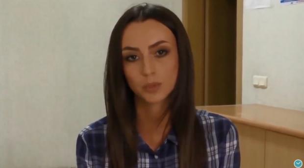 Анастасія Бабір. Фото: скріншот з відео.