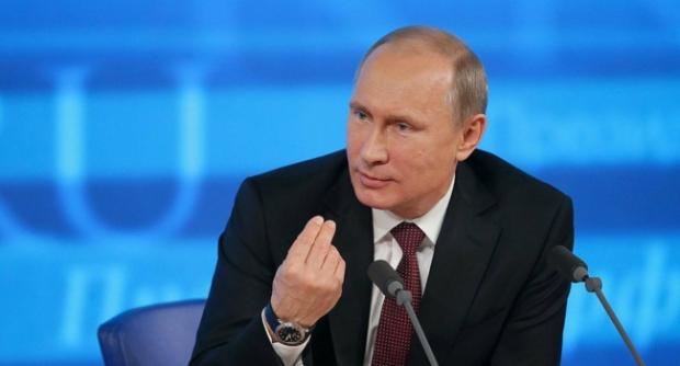 Спектаклям Путіна вірять тільки росіяни. Фото: ТАСС.