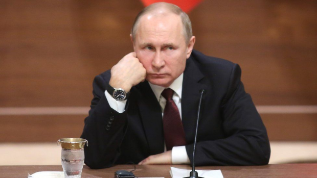 Путін знає, що програв. Фото: ТАСС.