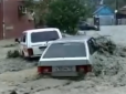 Страшне нещастя на Росії: З'явилося нове відео потопу на Кубані, який спричинили потужні зливи