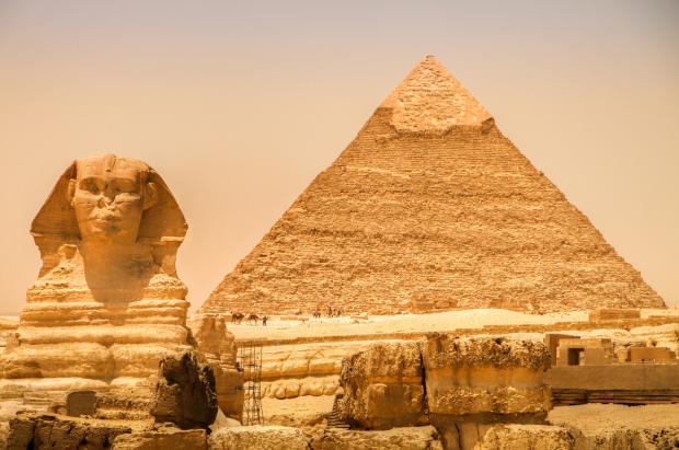 Одне з семи чудес світу. Піраміда Хеопса і її тисячілетній сторож - Сфінкс