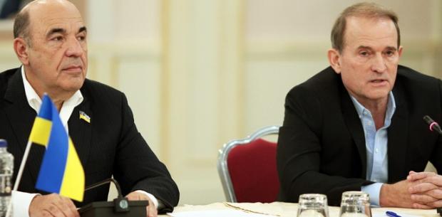 Рабинович і Медведчук. Фото: сайт партії "За життя".
