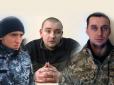 Пропагандистська машина Кремля працює: Опубліковано фрагменти допиту військовополонених українських моряків (відео)