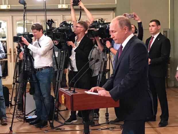Путін розповів про "зустріч" із Трампом. Фото: соцмережі.