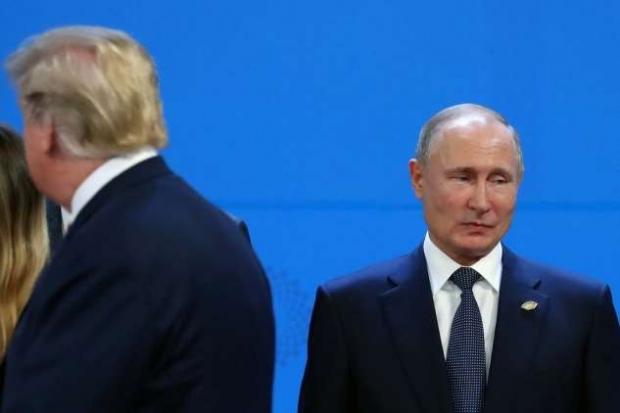 Трамп і Путін на саміті G20