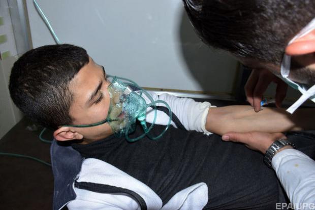 В Алеппо мало місце застосування сльозогінного газу, а не хімічна атака. Фото: ЕРА.