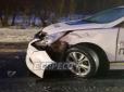 Prius проти Hyundai: На столичній дорозі не розминулися поліцейські автомобілі, - ЗМІ