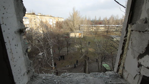 Селище Трудовські у окупованому Донецьку. Фото: соцмережі.