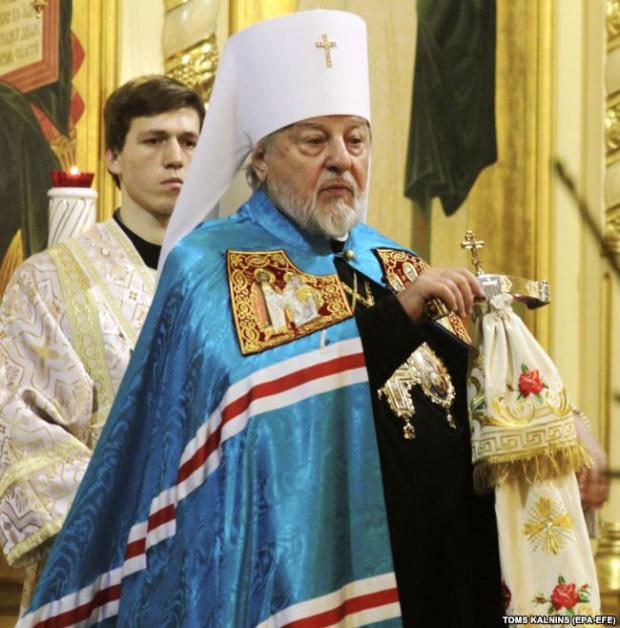 Митрополит Ризький і всієї Латвії Олександр (в миру Олександр Кудряшов). Фото: ЕРА.