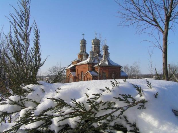 Церква у селі Рубанівське. Фото: соцмережі.