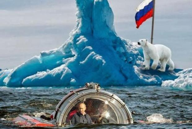 Арктика навряд чи виправдає сподівання Путіна. Ілюстрація: Інформаційний спротив.