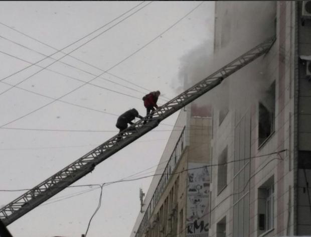 Пожежа у Пермі. Фото: соцмережі.