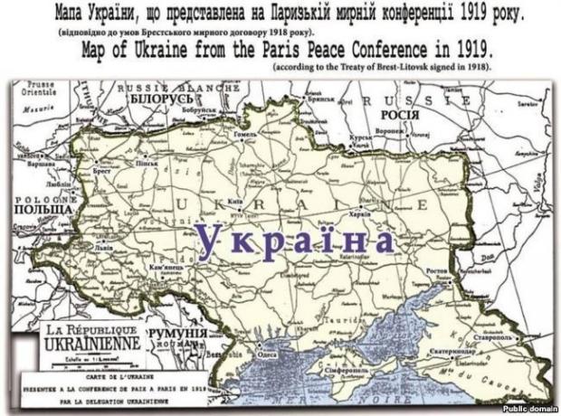 Карти України з Кубанню