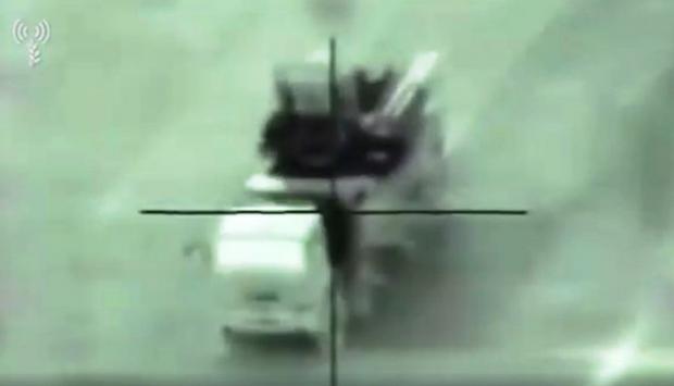 Ізраїль із легкістю знищив російську "диво-техніку". Фото: скріншот з відео.