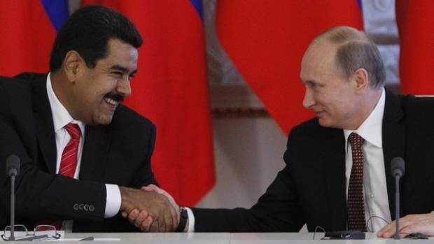 Путін пообіцяв Мадуро підтримку. Фото: ТАСС.