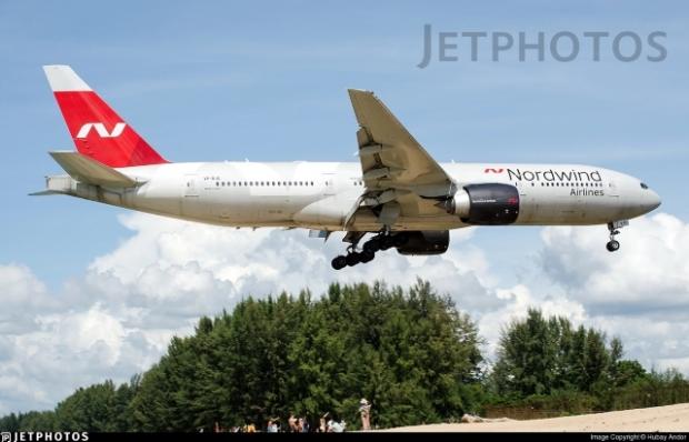 Рейс авіакомпанії Nordwings, «Боїнг 777» на 500 пасажирів. Ілюстрація: Нова газета.