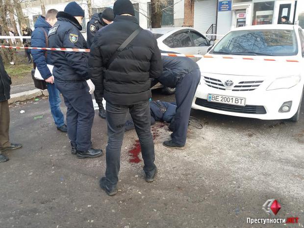 На місці вбивства у Миколаєві. Фото: Преступности.НЕТ.