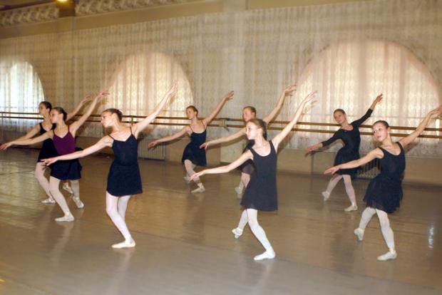 У балетній школі Вадима Писарєва. Фото: соцмережі.