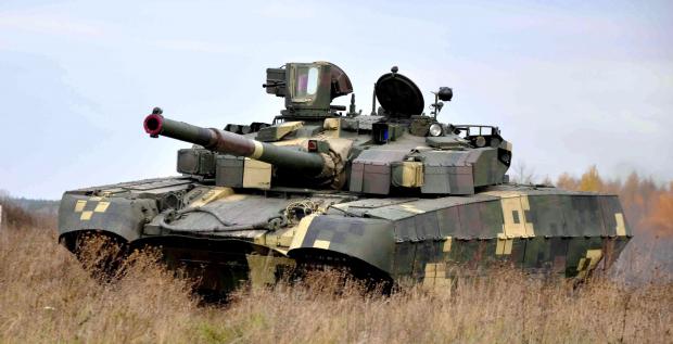 Український танк "Оплот". Фото: Цензор.НЕТ.