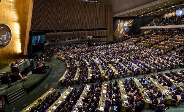 В Радбезі ООН для росіян усе склалося "не так". Ілюстрація: РБК.
