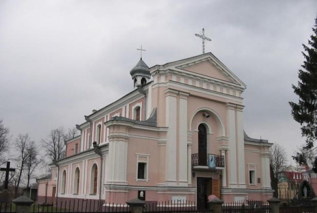 Костьол Святої Варвари в Бердичеві. У 1850 р. тут відбулося вінчання де Бальзака та Ганської