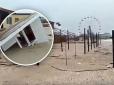 Популярний український курорт сильно постраждав від шторму (відео)