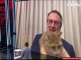 Спочатку на екрані з'явився хвіст: Антону Геращенку довелося зупинити інтерв'ю через свого кота (відео)