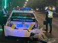У Києві надзвичайно п'яний водій влетів у патрульне авто, копи в лікарні