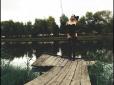 У спідньому й панчохах: Сексапільна Астаф'єва посвітила сідницями та грудями біля озера (фото, відео)