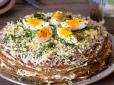 Приготуйте печінковий торт без майонезу: Альтернативний рецепт для святкового столу