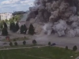 Знищений палац культури і семеро травмованих: Зеленський показав відео моменту 