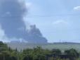 Почалася масштабна пожежа: Окупанти вдарили по Вуглегірській ТЕС (відео)