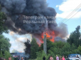 У Києві на Троєщина масштабна пожежа