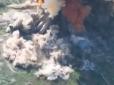 Неймовірне видовище детонації: ЗСУ знищили на Харківському напрямку ворожий склад БК разом з окупантами (відео)