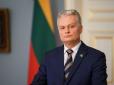 Бронемашини, боєприпаси й антидрони: Президент Литви пообіцяв українцям новий пакет допомоги