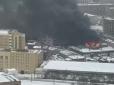 У Москві потужна пожежа (відео)