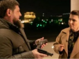 Трофейний пістолет Гітлера: Кадиров похвалився Скабеєвій зброєю і сів у калюжу (відео)